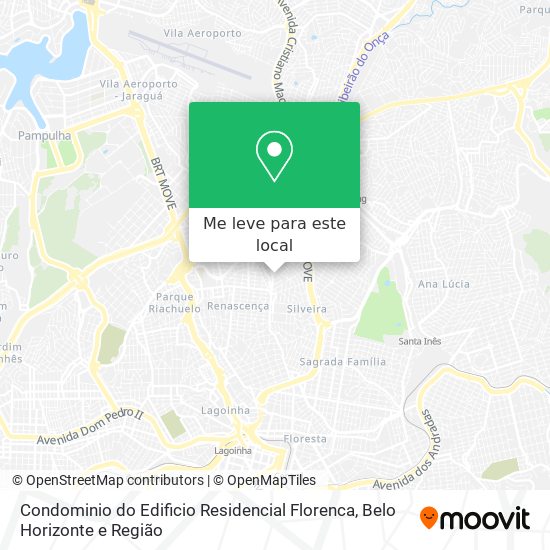 Condominio do Edificio Residencial Florenca mapa