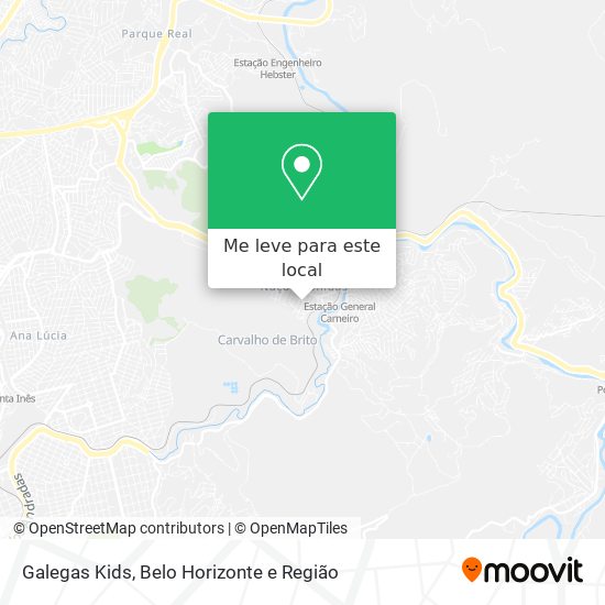 Galegas Kids mapa