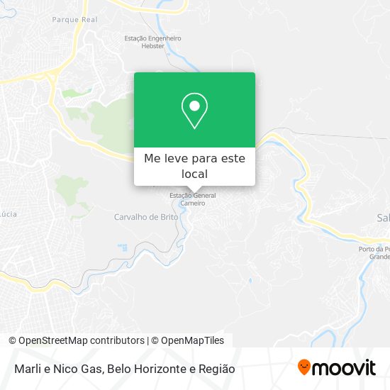 Marli e Nico Gas mapa