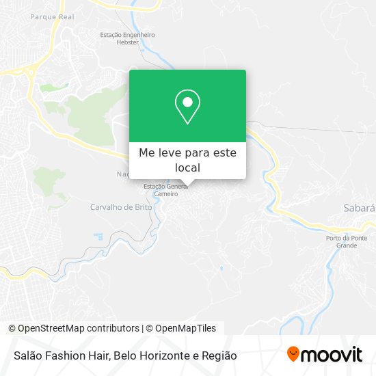 Salão Fashion Hair mapa