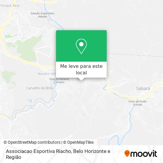 Associacao Esportiva Riacho mapa