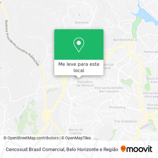 Cencosud Brasil Comercial mapa