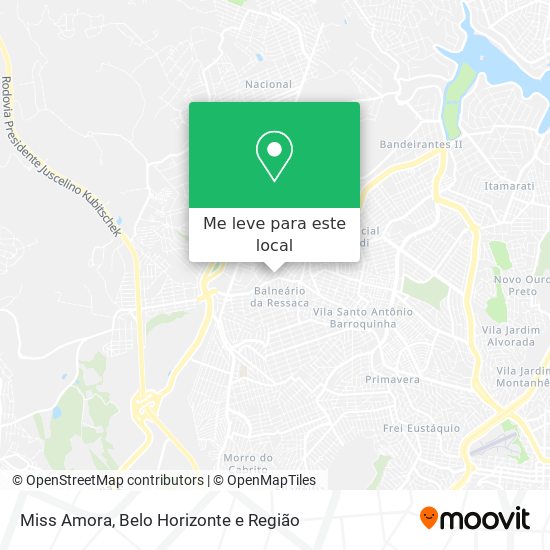 Miss Amora mapa
