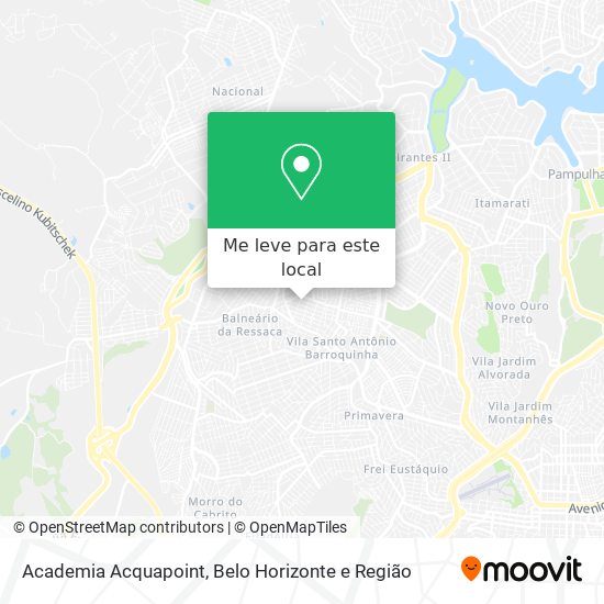 Academia Acquapoint mapa