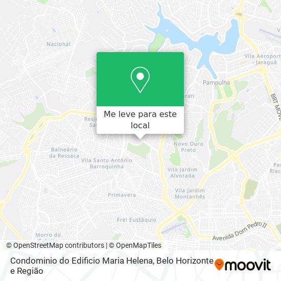 Condominio do Edificio Maria Helena mapa