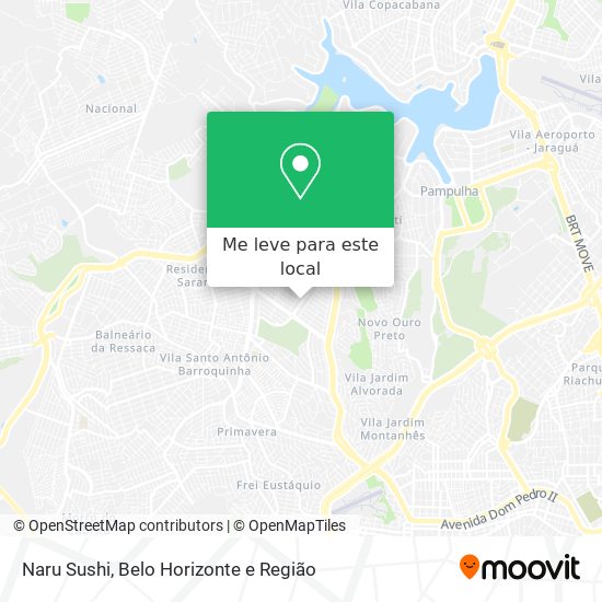 Naru Sushi mapa
