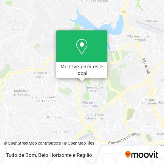 Tudo de Bom mapa