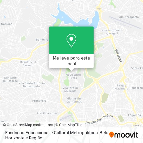 Fundacao Educacional e Cultural Metropolitana mapa