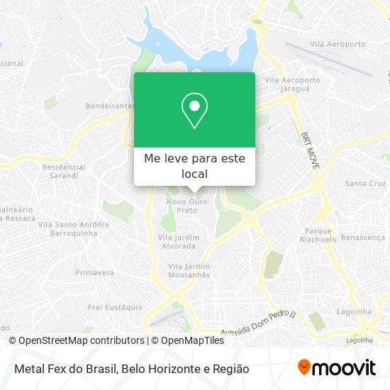 Metal Fex do Brasil mapa