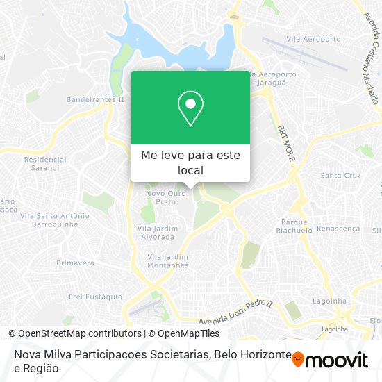 Nova Milva Participacoes Societarias mapa