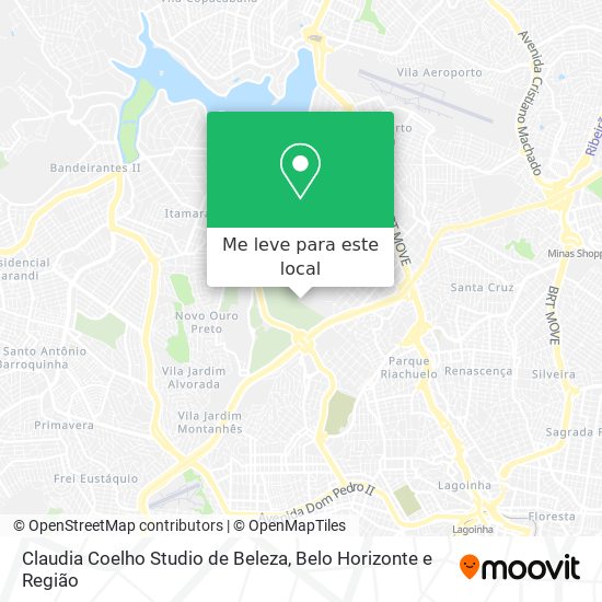 Claudia Coelho Studio de Beleza mapa
