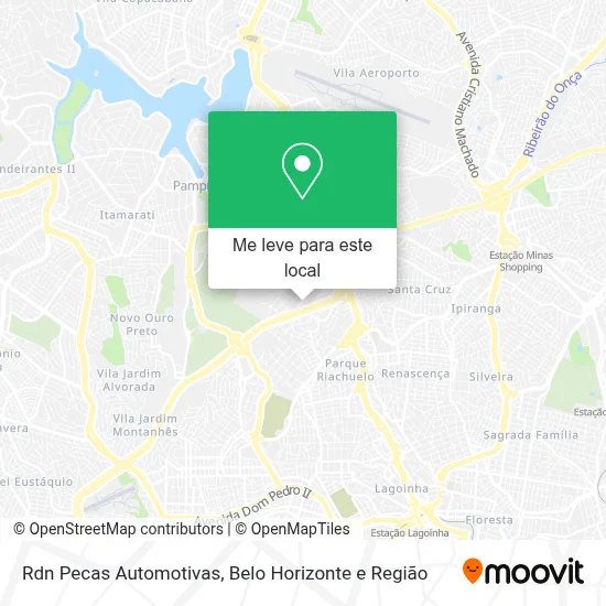 Rdn Pecas Automotivas mapa