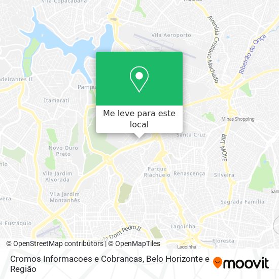 Cromos Informacoes e Cobrancas mapa