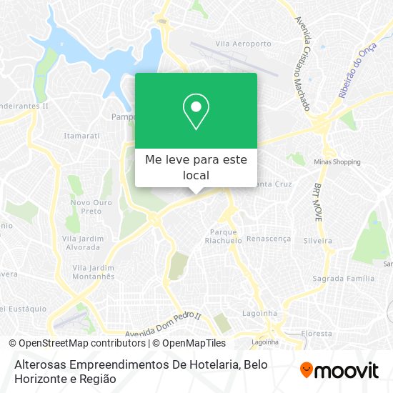 Alterosas Empreendimentos De Hotelaria mapa