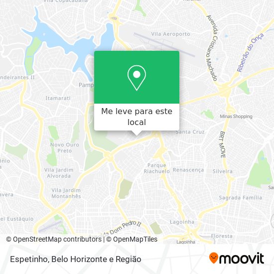 Espetinho mapa