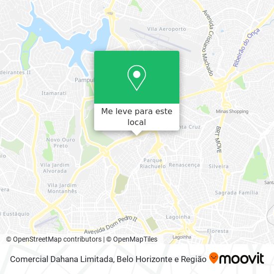 Comercial Dahana Limitada mapa