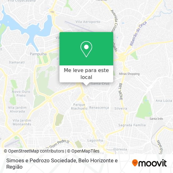 Simoes e Pedrozo Sociedade mapa