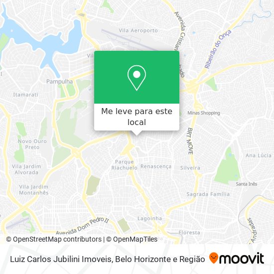 Luiz Carlos Jubilini Imoveis mapa