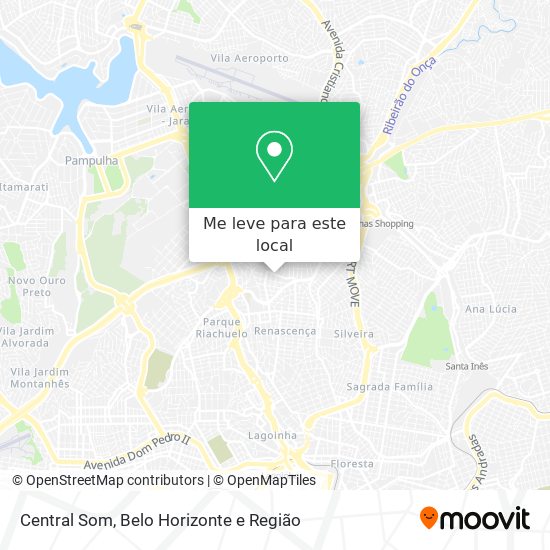 Central Som mapa