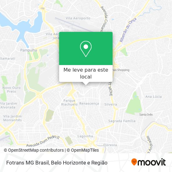 Fotrans MG Brasil mapa