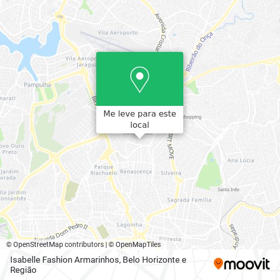 Isabelle Fashion Armarinhos mapa
