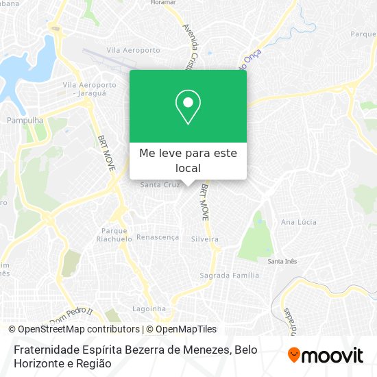 Fraternidade Espírita Bezerra de Menezes mapa