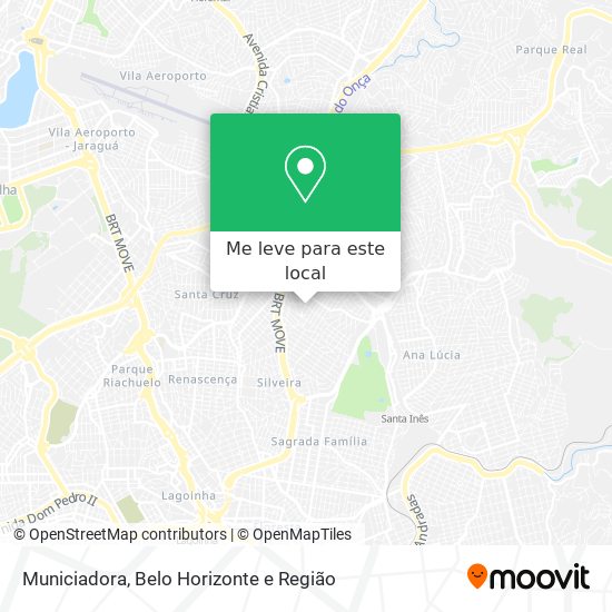 Municiadora mapa