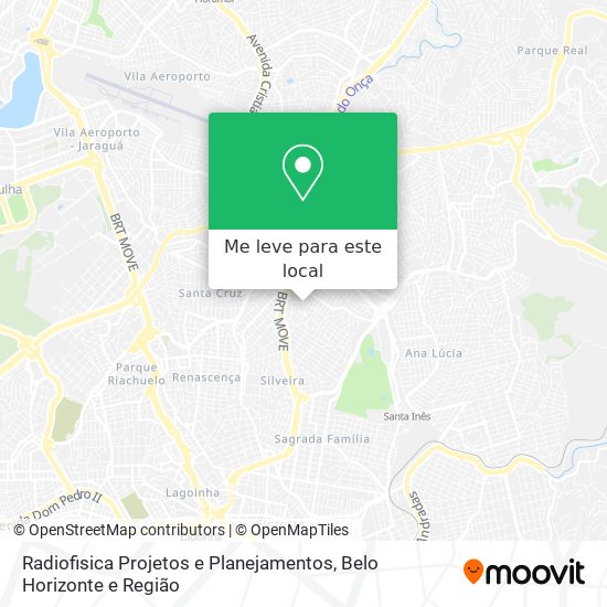 Radiofisica Projetos e Planejamentos mapa