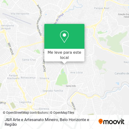 J&R Arte e Artesanato Mineiro mapa