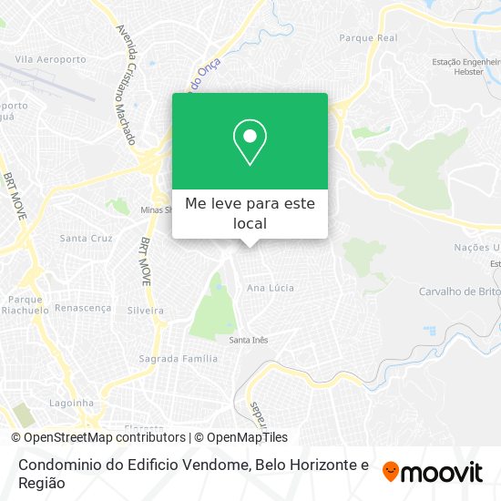 Condominio do Edificio Vendome mapa
