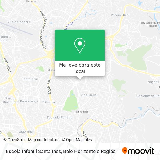 Escola Infantil Santa Ines mapa