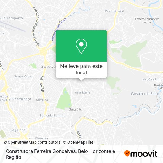 Construtora Ferreira Goncalves mapa