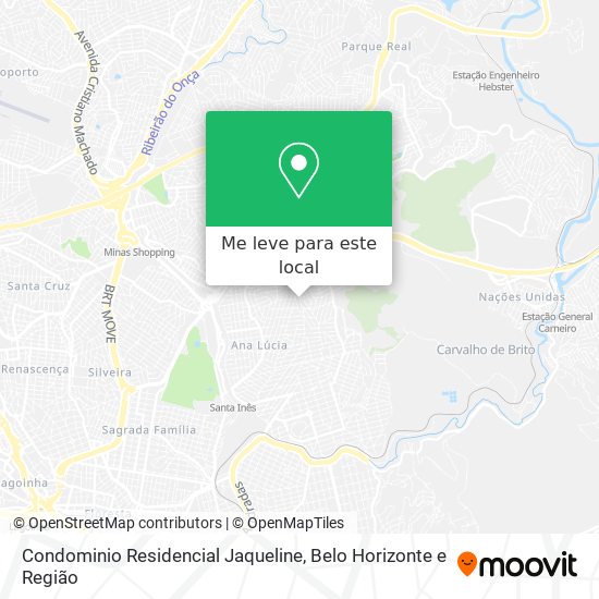 Condominio Residencial Jaqueline mapa
