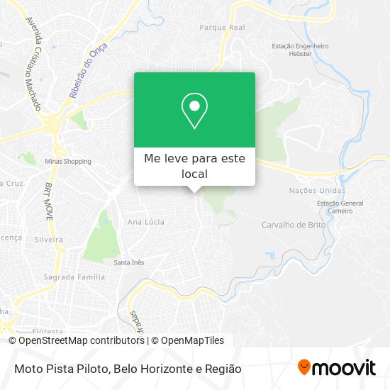 Moto Pista Piloto mapa