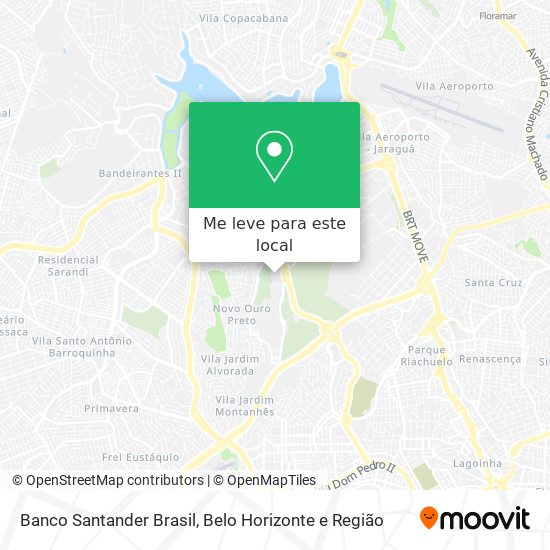 Banco Santander Brasil mapa