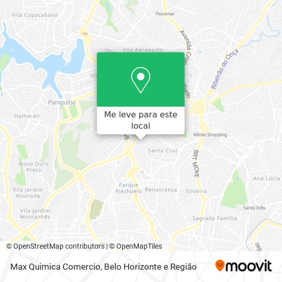 Max Quimica Comercio mapa