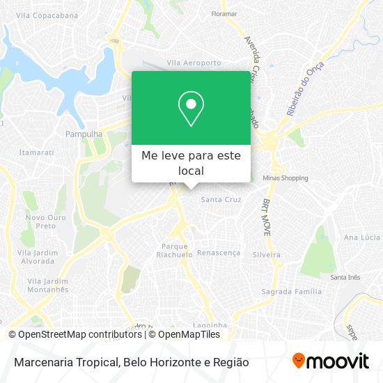 Marcenaria Tropical mapa