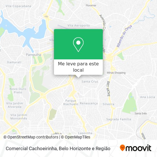 Comercial Cachoeirinha mapa