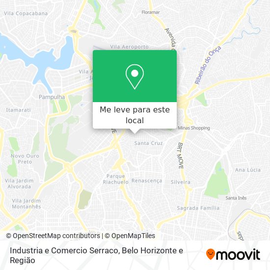 Industria e Comercio Serraco mapa