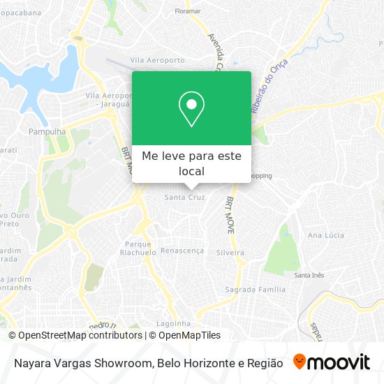 Nayara Vargas Showroom mapa