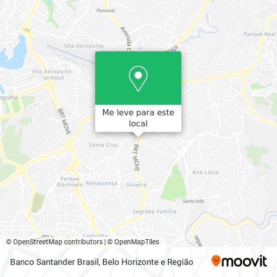 Banco Santander Brasil mapa