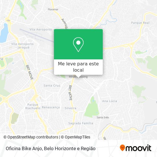 Oficina Bike Anjo mapa
