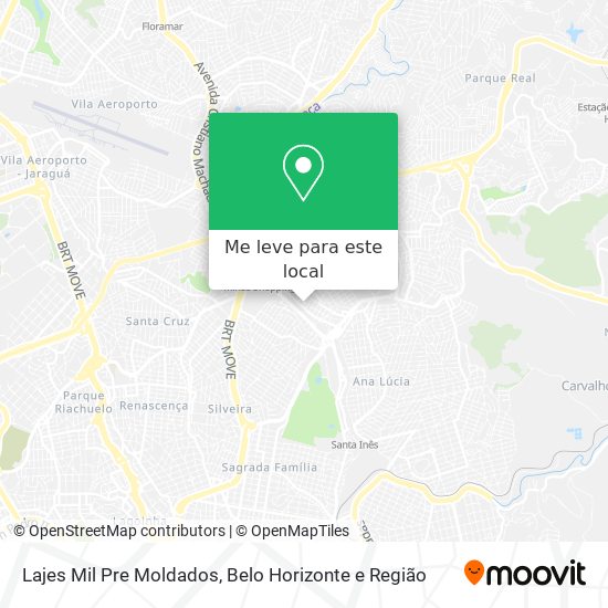 Lajes Mil Pre Moldados mapa