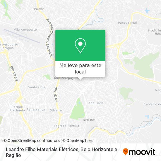 Leandro Filho Materiais Elétricos mapa