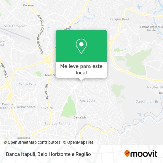 Banca Itapuã mapa