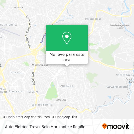 Auto Eletrica Trevo mapa