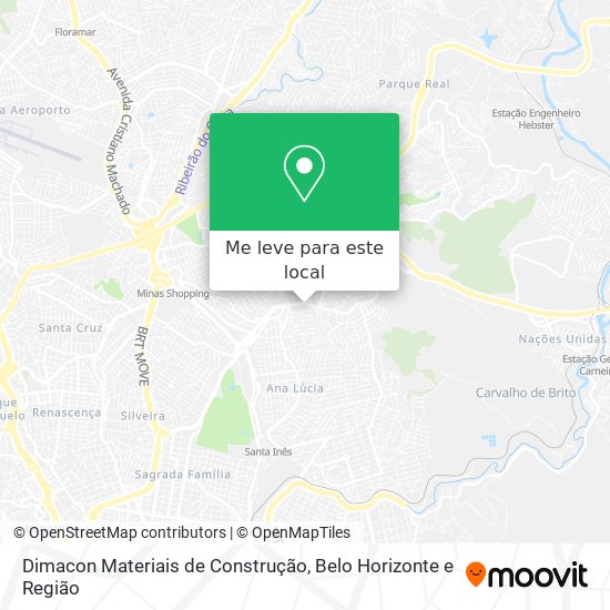 Dimacon Materiais de Construção mapa