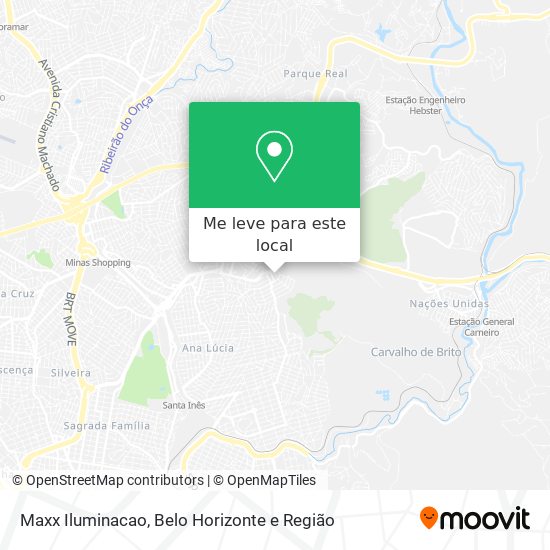 Maxx Iluminacao mapa