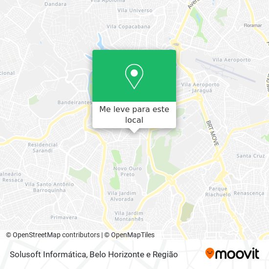 Solusoft Informática mapa
