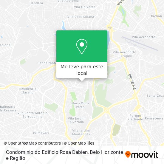 Condominio do Edificio Rosa Dabien mapa